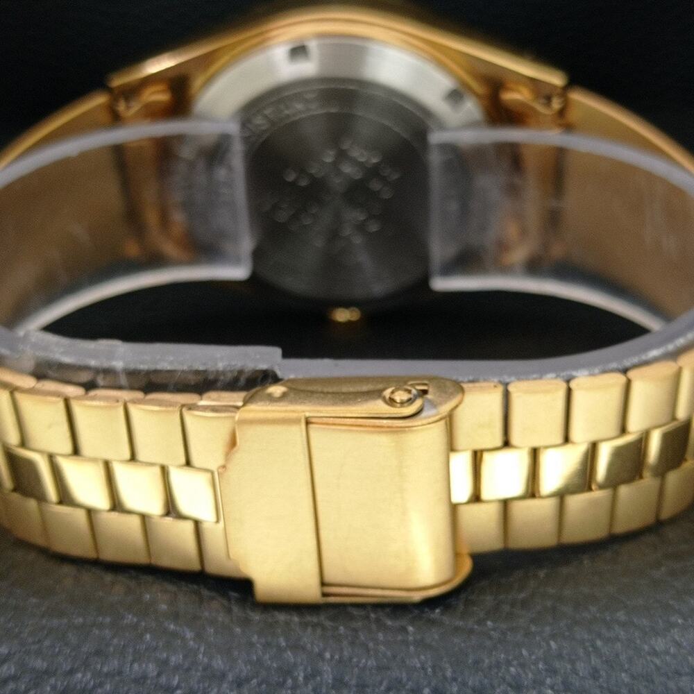 Vintage 1972 Citizen Automatic Mens Gold Watch W/daydate & White accents - Picture 2 of 10